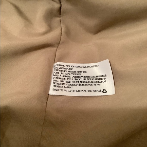 MERONA Faux Golden Island Fox Fur Vest Size Medium - Picture 11 of 16